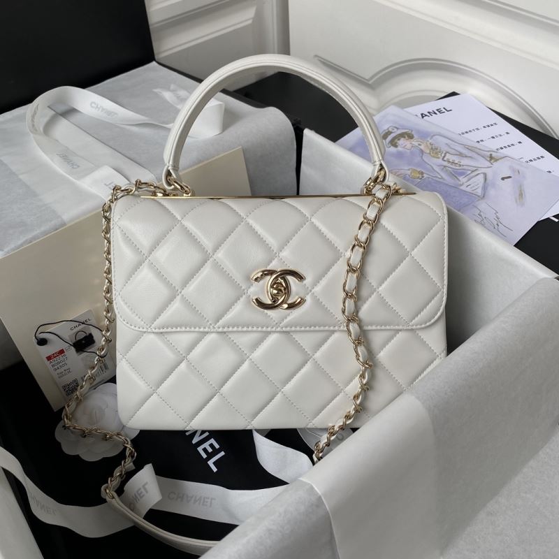 Ch**el top handle bags